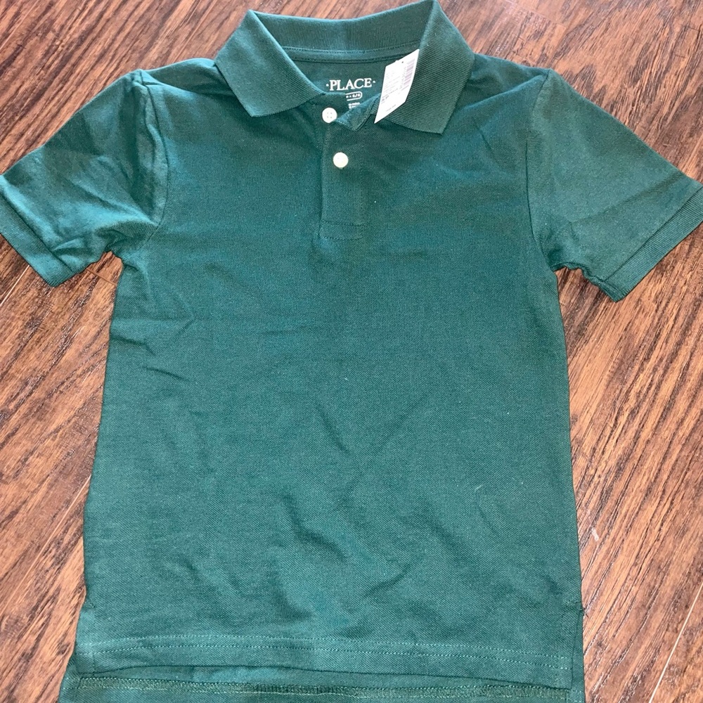 🆕 CASUAL GREEN POLO SZ 5/6